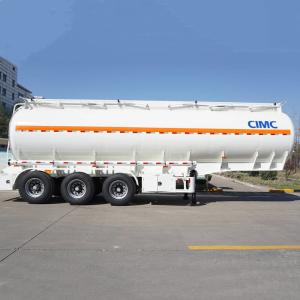 Wholesale CIMC 3 Axle Stainless Steel 40cbm Fuel Tanker Trailer from china suppliers