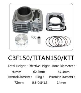 Wholesale CBF150--motorcycle cylinder kit of motorcycle spare parts for Honda from china suppliers