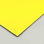 Uv Resistant Yellow Exterior Acp Sheet Acp 3d Wall Panels 3MM 48 X 96 Inch