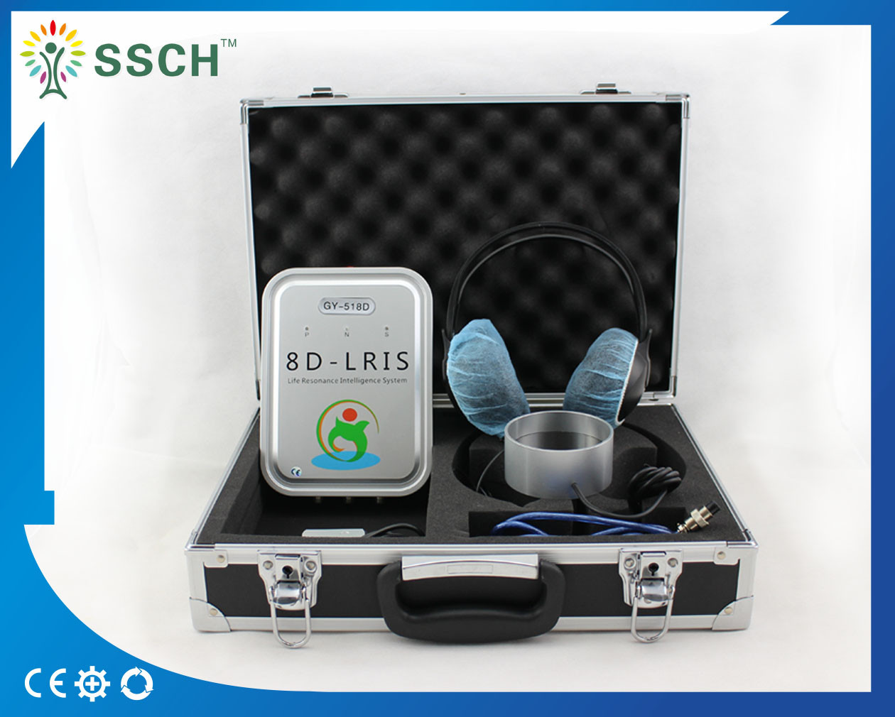 Naturopathic And Bioresonance 8d Nls Health Analyzer Machine High Accuracy English / Spanish