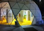 Customized Large Outdoor Geodesic Dome Tent For Commercial Meeting