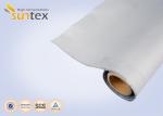Thermal Insulation Fabric Polyurethane Coated Fiberglass Fabric M0 Smoke Barrier