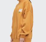 Streetwear Winter Fleece Oversized Long Sleeve Embroidery Women O Neck