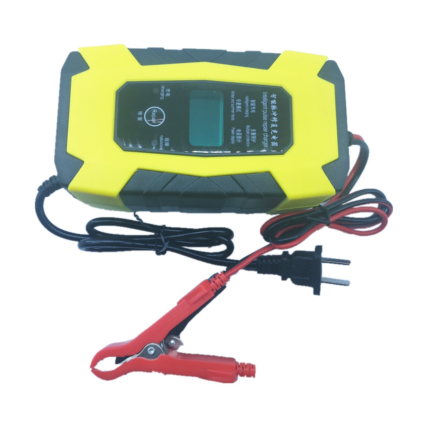 12v Full Intelligent Quick Charging Motorcycle Charging Car Battery Automatic Pulse Repair Lead Acid Battery Charge