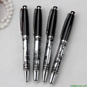 Wholesale world map designed metal roller pen for gift promotion from china suppliers