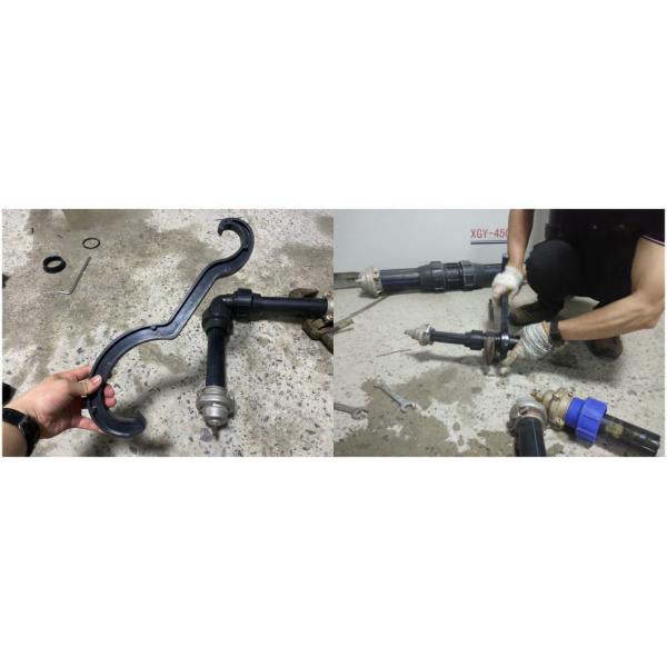 PP Compression Agricultural Irrigation Pipe Fitting Spanner for Plumbing Connection