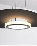 Modern Round Aluminum Led Pendant Lights For Living Room Dining Room LED