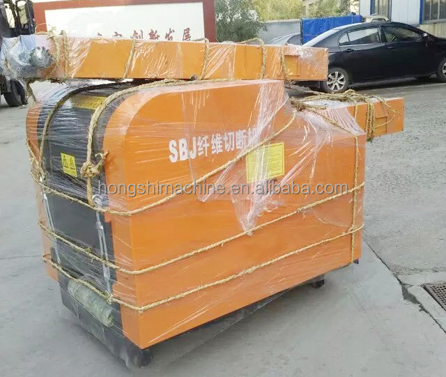 7.5kw Textile Processing Machine Recycle Yarn Fishing Net Fiber Shredder