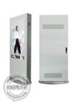 free stand lcd advertising display / outdoor digital signage for bus stop