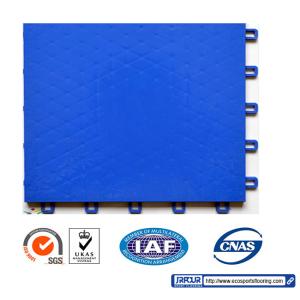 Wholesale Futsal Antimicrobial Interlocking Sports Mats Square 2500N Vinyl Flooring from china suppliers