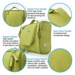 Mens Hanging Travel Toiletry Bag Multi Compartment Heavy Duty Portable
