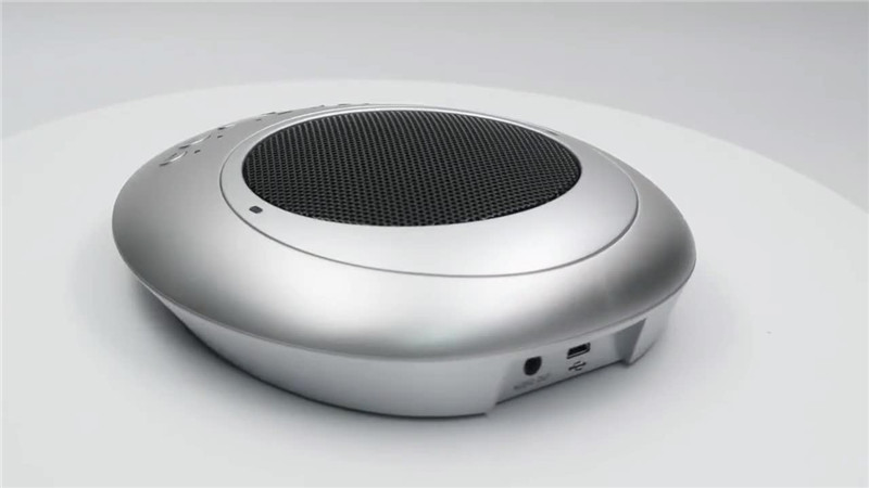 RF2.4G Omnidirection Microphone Speaker for Small Meeting Rooms Wireless Conference System Portable Holding Meetings Any