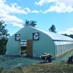 Medical Planting Exterior Light Deprivation Greenhouse Height 2.8m-3m