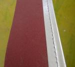 Custom Sisal Sandpaper Strip Brush Wood Polishing Brush For Industrial