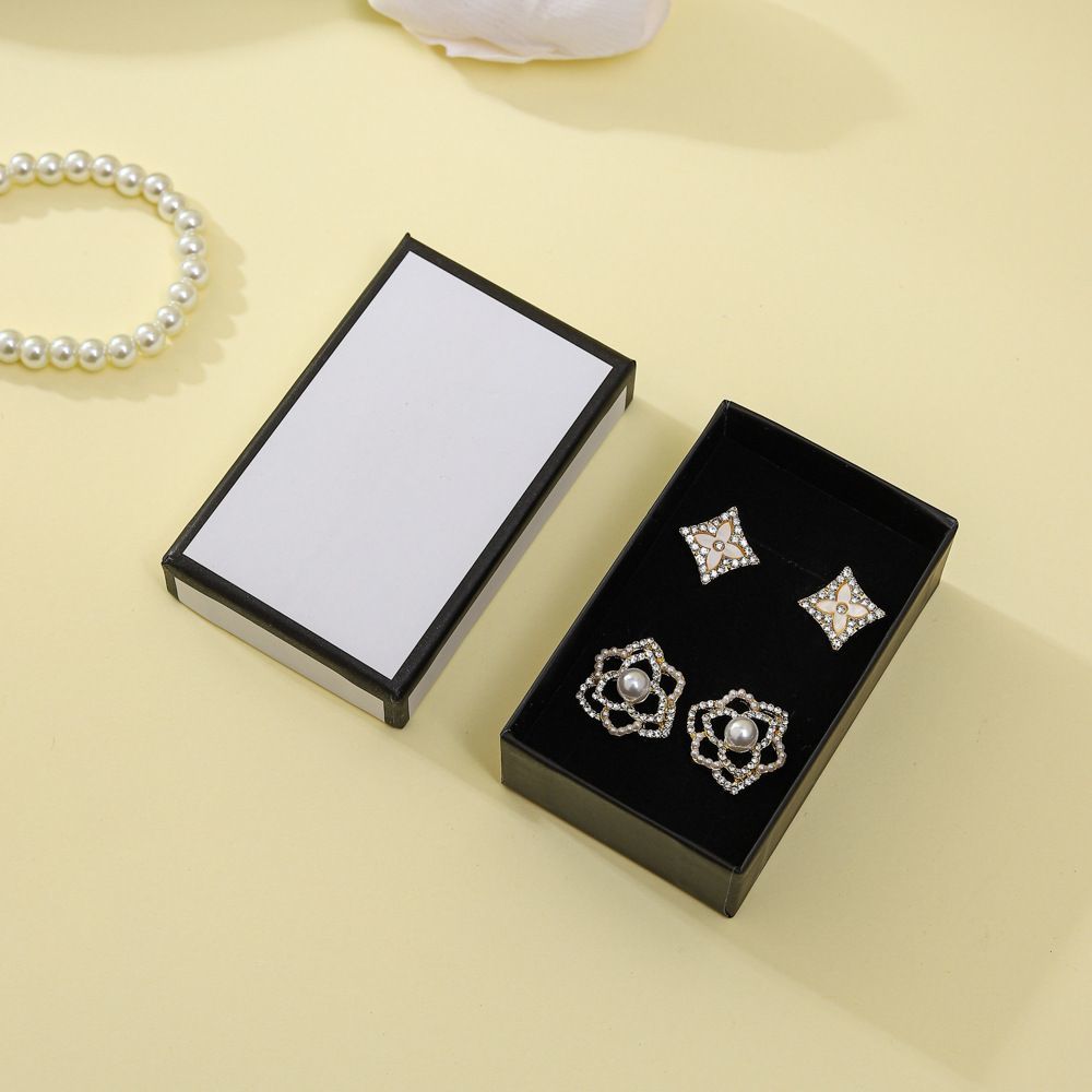 Black Foam Insert Luxury Jewelry Paper Packaging Gift Box