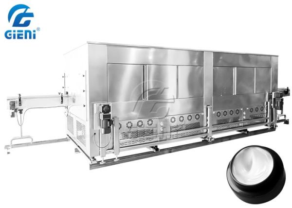 22.5P 5M Household Product Filling Machine Chilling Tunnel S Shape Chain