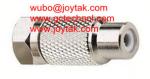 Coaxial Adapter Coaxial Adaptor RCA Female To F Male Connector CCTV Antenna /