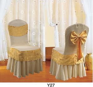 Wholesale Chair Design Cheap Soft Dine Hotel Banqet Wedding Chair Covers table cloth (Y-27) from china suppliers