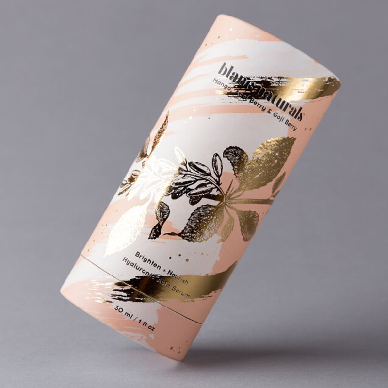 Elegant 50ml Paper Cylinder Tube Box Multifunctional Recyclable