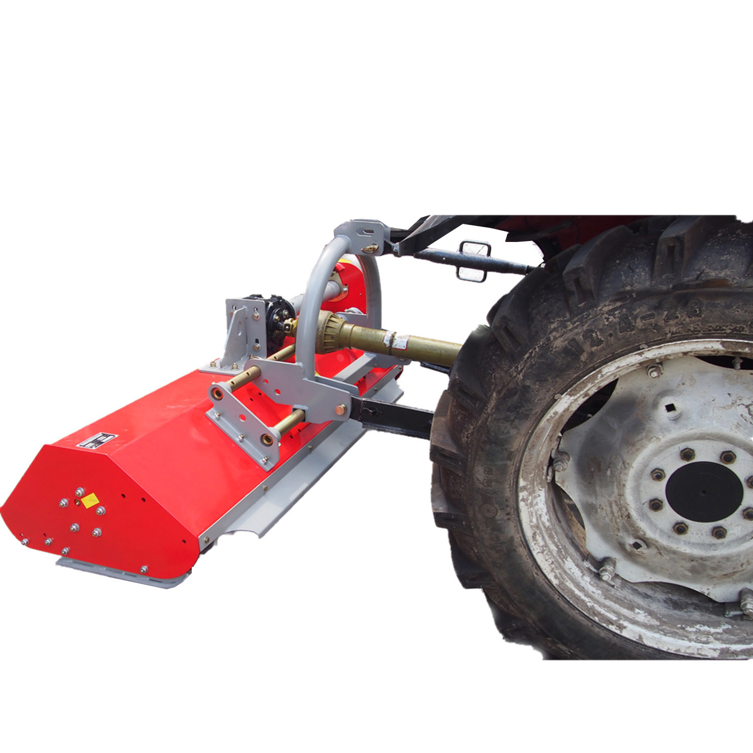 Medium Duty Mechanical Compact Tractor Flail Mower Hammer Mounted QYM110