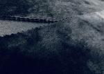 220GSM Fluffy Micro Velvet Fabric / Black Velvet Material 100% Polyester