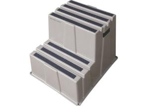 Wholesale Grey Color 2 Step Stool , Highly Safety Plastic Foot Stool For Children Kids from china suppliers