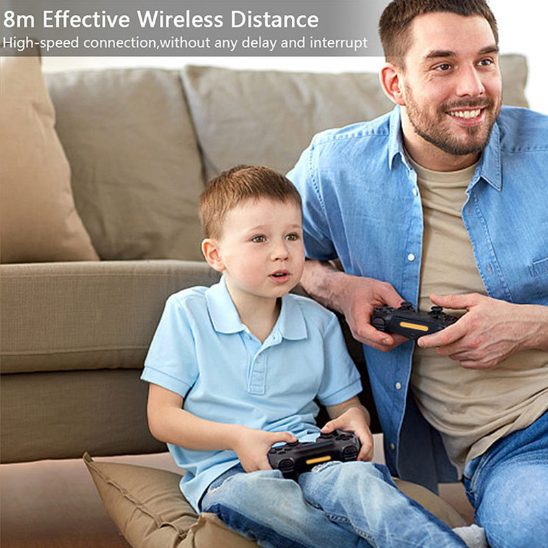 PS4 PS5 Wireless Bluetooth Controller Shock Joystick Game Pad With Speaker