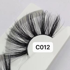 Wholesale NATURAL HANDMADE 30MM OVERLENGTH REAL MINK EYELASH from china suppliers