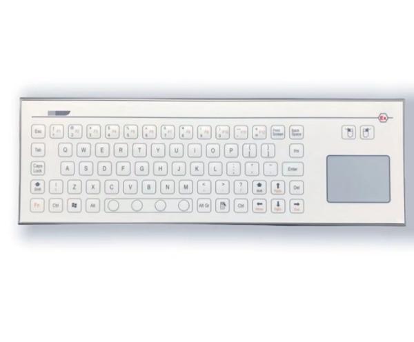 71 Keys Industrial Membrane Keyboard Waterproof Dustproof Explosionproof