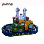 Top selling products coin operated children game machine kids train chidren s