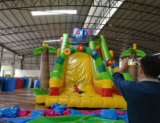 China Supplier hot selling good quality inflatable slip n slide/ infatable dry slip n slide for kids and adults
