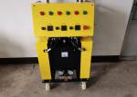 Yellow 12KW Polyurethane Spray Machine Waterproof Heat Insulated PU Foaming