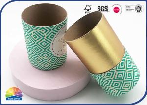 Wholesale Cylinder Paper Packaging Tube 4C Print For Tea Packaging 157gsm from china suppliers