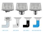 304 Stainless Steel Floor Drain Sheet Stamping Process Square Type