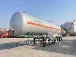 30CBM -60CBM Semi Tanker Trailer Pentane Semi Trailer 3 axles / 4 axles