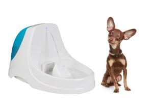 Wholesale Ultra Quiet Pet Drinking Water Fountain Transparent ABS 38x25x22 CM from china suppliers