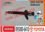 Denso Common Rail 095000-6410 Diesel Fuel Injector 095000 6410 For Toyota 23670
