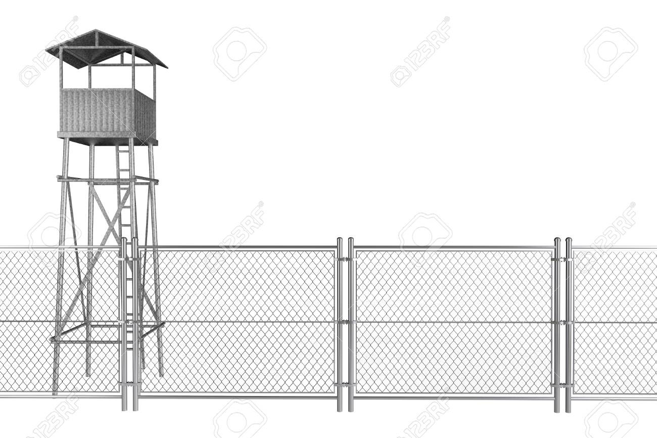 10m Length 2.4m High Pvc Coated Chain Link Fence High Security