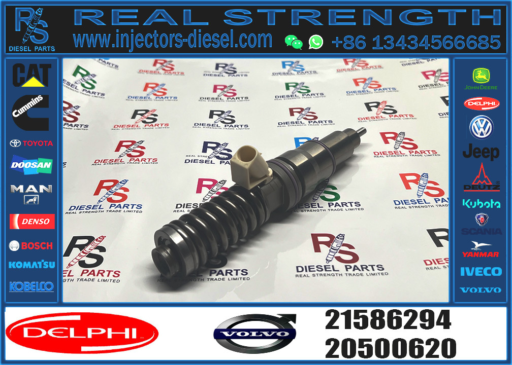 BEBE4C10001 Diesel Fuel Injector For Construction Machinery 3803848 21586294 3801439 Engine Parts