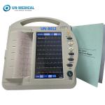 Best Hospital-grade 10 Inch 12 Lead ECG Machine Cost Lower UN8012 with Thermal
