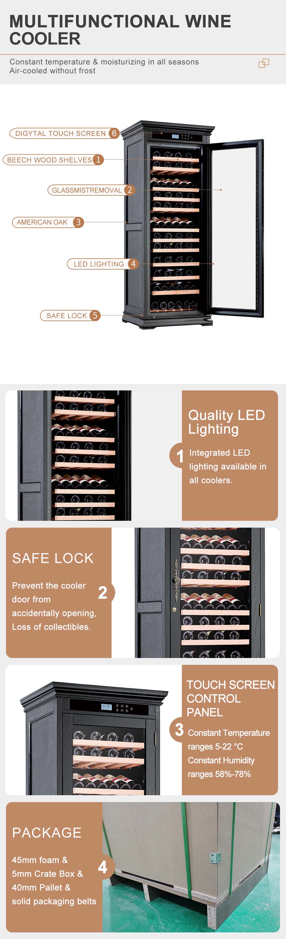 wood wine refrigerator cooler (1)