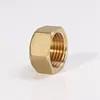 Wholesale Female Thread Copper Pipe End Caps Brass Plumbing Pipe Fitting from china suppliers
