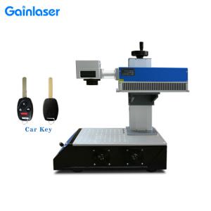 Wholesale Portable DPSS UV Laser Machine 0.01mm Accuracy JCZ For Car Key Chain from china suppliers