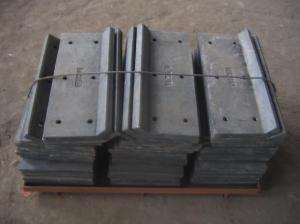 Wholesale High Cr Chute Liner Wear-resistant Castings With 20%Cr Alloy / Microstructure from china suppliers