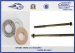 Long Tunnel Bolts Tunneling Accessories , Hexagon Metro Bolts