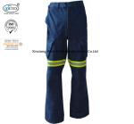 Safety Protective Fire Resistant Pants / Insulated Fr Pants Denim With