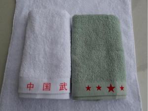 Wholesale Military Towel Bath Towel Army Towel Cotton Olive Green from china suppliers