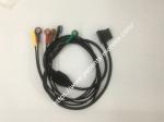 Zoll M Serve Defibrillator ECG Leads Chest 6 Leads Cable PN 3012-0021-02-12 REV