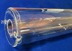 Wholesale Double Layer Fused Silica Glass Tube For Laboratory Research from china suppliers