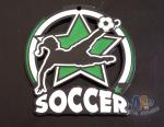 Die Casting Zinc Alloy Soft Enamel Metal Soccer Glow In The Dark Medals For Any
